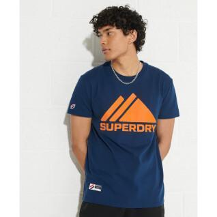 Monochromatyczny T-shirt Superdry Mountain Sport