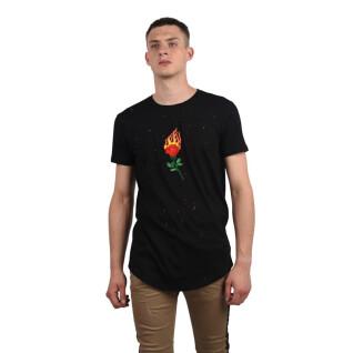 Koszulka z haftem Project X Paris Destroy Rose on Fire