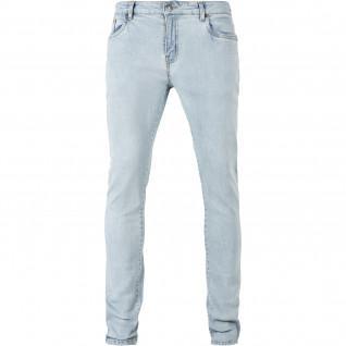 Spodnie dżinsowe Urban Classics slim fit zip