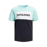 Koszulka dziecięca Jack & Jones logo blocking