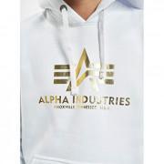 Sweatshirt z kapturem Alpha Industries avec imprimé