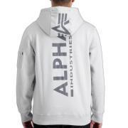 Sweatshirt bluza z nadrukiem na plecach Alpha Industries