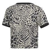 Damski crop top adidas Leopard