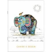 Książka do rysowania a5 słoń dziecko Kiub Kook 48 p