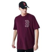 T-shirt oversize New Era d MLB Logo Boston Red Sox