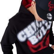 Sweatshirt z kapturem Chicago Bulls Enlrgd Neon