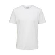 T-shirt z okrągłym dekoltem Selected Aspen