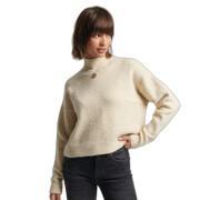 Damski sweter z wysokim dekoltem Superdry Vintage Essential
