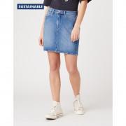 Damska spódnica jeansowa Wrangler Mid Length Sandy