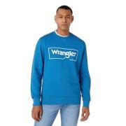 Sweatshirt okrągły dekolt Wrangler Frame Logo
